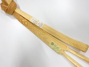 未使用品　正絹　手組帯締め